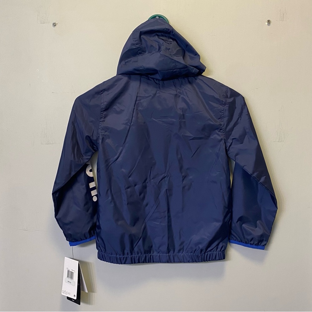 NWT Boys Nike Just Do It Windrunner Jacket Navy Blue 5-6 YRS S (6-7) - Picture 9 of 16